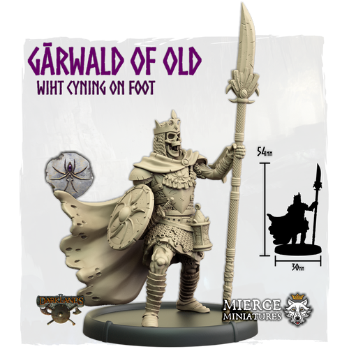 Gārwald of Old, Wiht Cyning on Foot