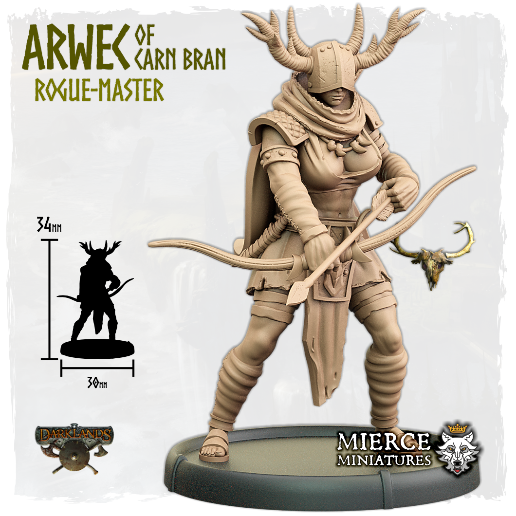 Arwec of Carn Bran, Rogue-Master on Foot