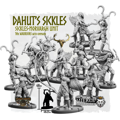 Dahut's Sickles, Sickles-Morvargh Unit (10x warriors w cmd)