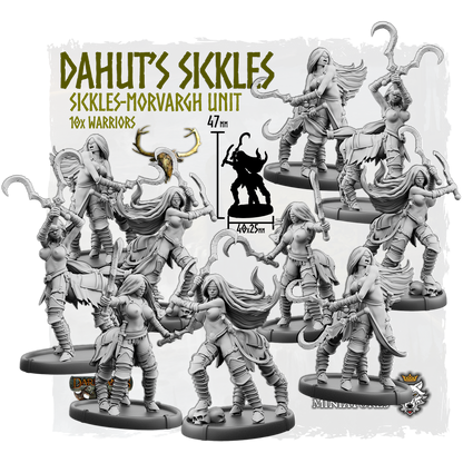 Dahut's Sickles, Sickles-Morvargh Unit (10x warriors)