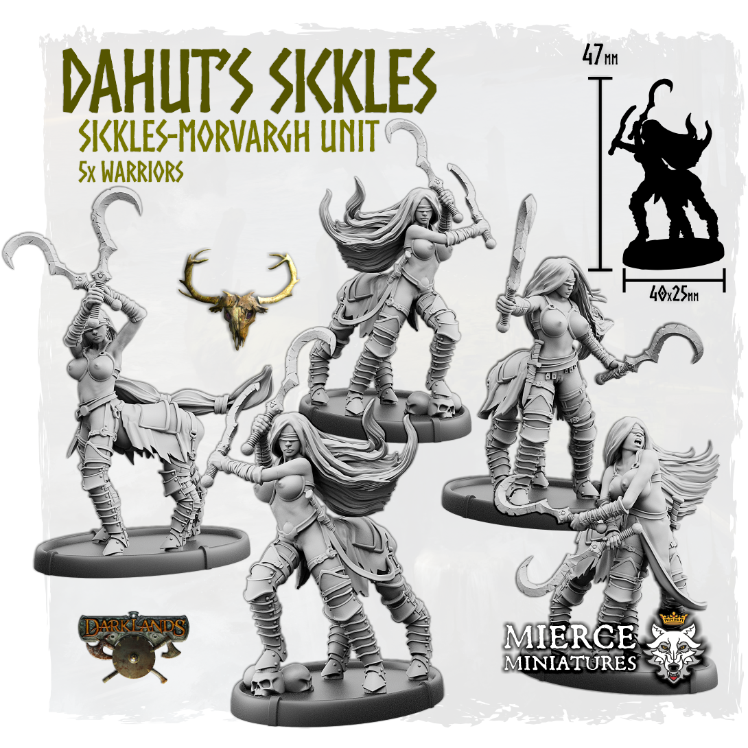 Dahut's Sickles, Sickles-Morvargh Unit (5x warriors)