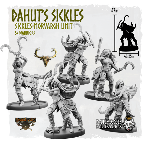 Dahut's Sickles, Sickles-Morvargh Unit (5x warriors)