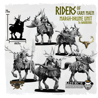 Riders of Carn Maen, Margh-Drune Unit (5x warriors)