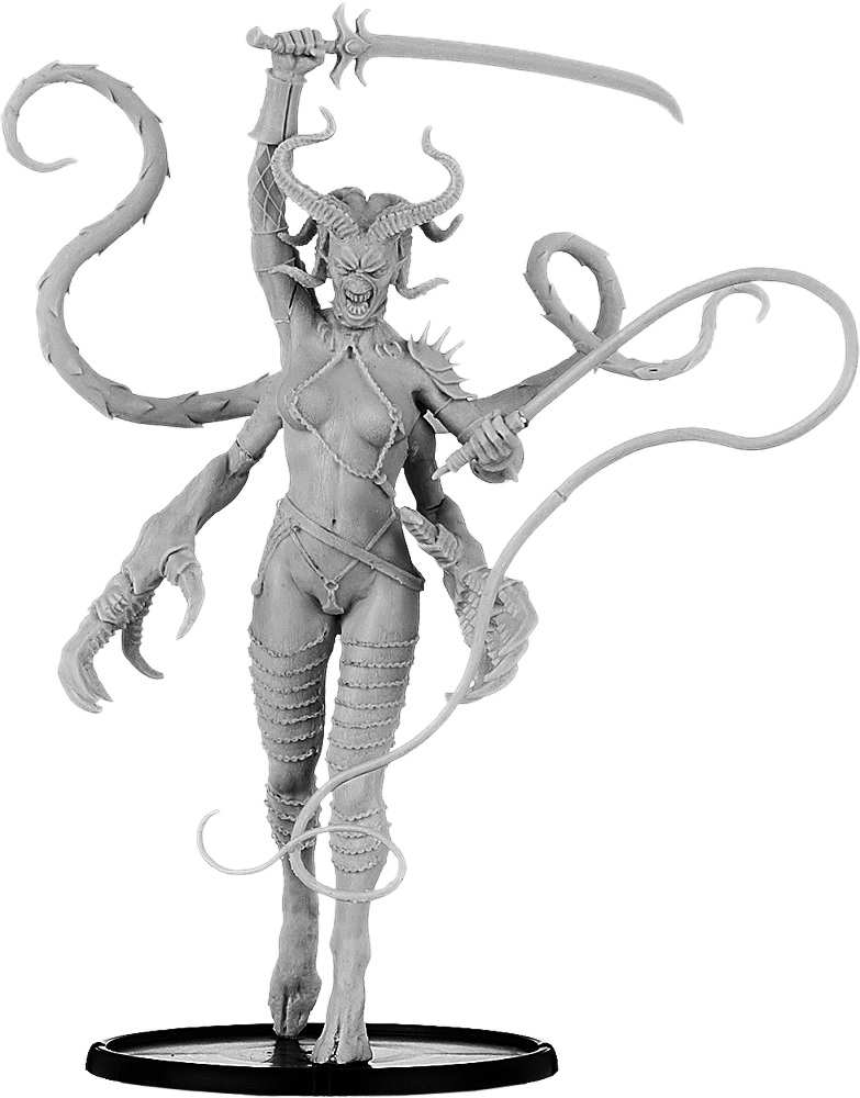 Lamashti, Pleasure Demon with Whip