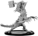 Kholukk, Ogre Drake of the Grimwald with Helmed Head and Hammer