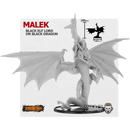 Malek, Black Elf Lord on Black Dragon