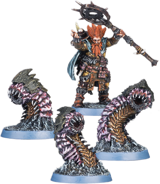Wyrd Ash Wangkovich, Beastmaster and Necrogorgers