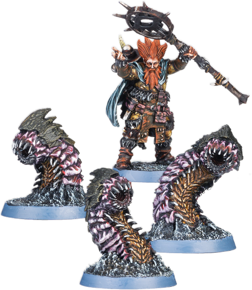 Wyrd Ash Wangkovich, Beastmaster and Necrogorgers
