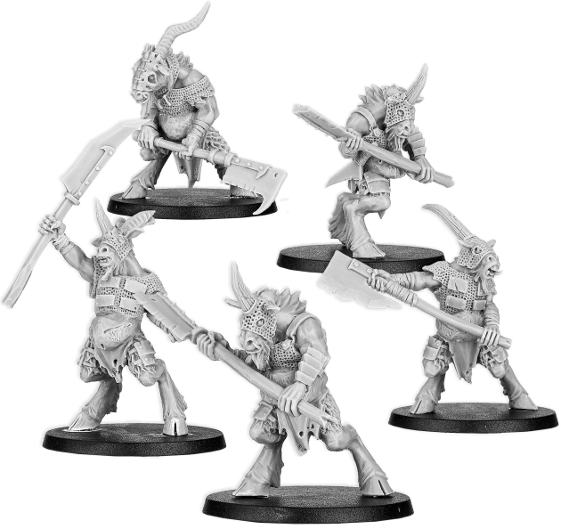 Blight-Horns, Blightgor Unit (5x warriors)