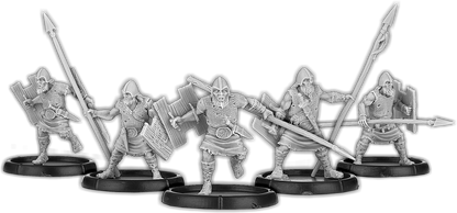 Veteran Spears of Dun Durn, Gairmorlom Unit (5x warriors)