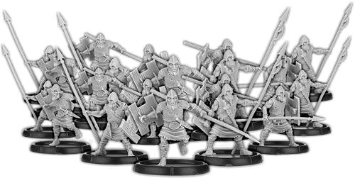 Veteran Spears of Dun Durn, Gairmorlom Unit (20x warriors)