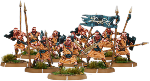 Spears of Dun Durn, Gairlom Unit (10x warriors w cmd)