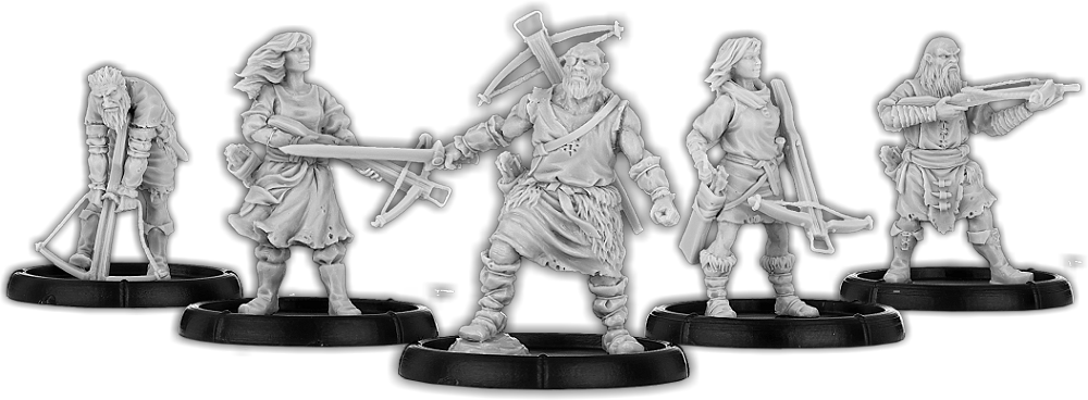 Crossbows of Dun Durn, Elbharu Unit (5x warriors w cmd)