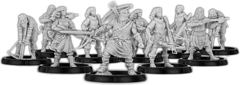 Crossbows of Dun Durn, Elbharu Unit (10x warriors w cmd)