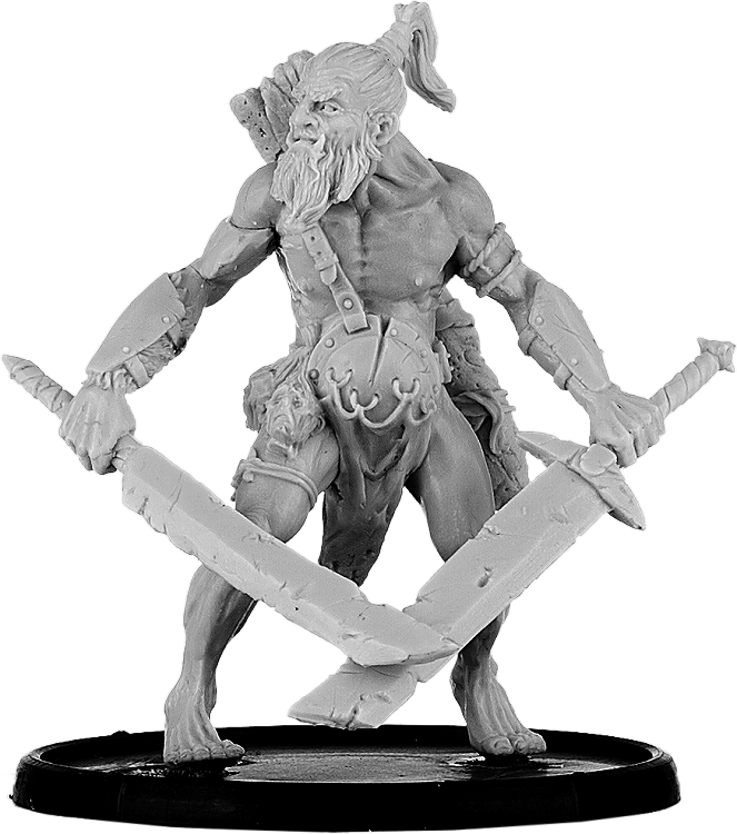 Bogad, Two Cledem Oghurithne Warrior
