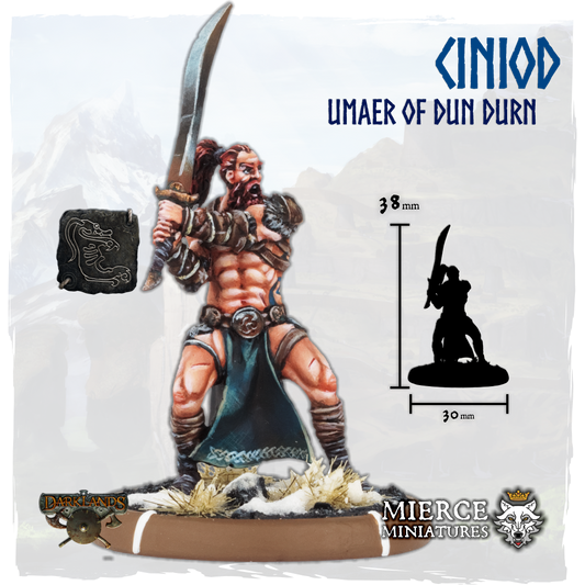 Ciniod, Umaer of Dun Durn on Foot