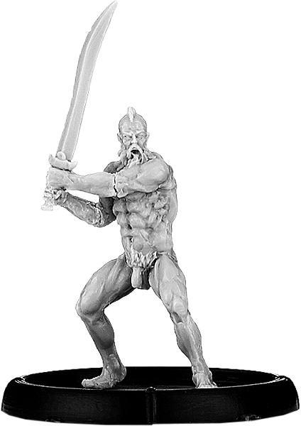 Skyclad Ciniod, Umaer of Dun Durn on Foot