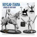 Skyclad Itaina, Umaer of Dun Durn on Foot and on Pony