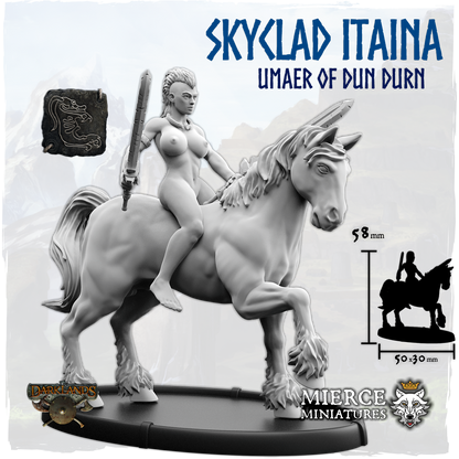 Skyclad Itaina, Umaer of Dun Durn on Pony
