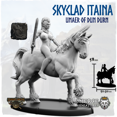 Skyclad Itaina, Umaer of Dun Durn on Pony