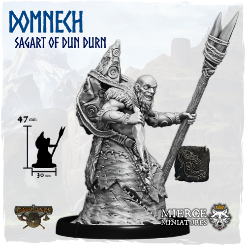 Domnech, Sagart of Dun Durn on Foot