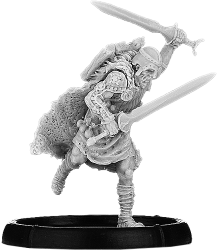 Armoured Dúngal, Mormaer of Dun Durn on Foot