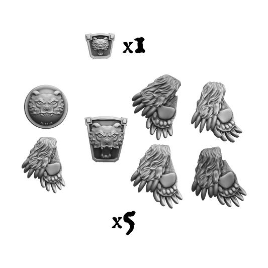 Duguth Ēored Beornica Pack (5x warriors)