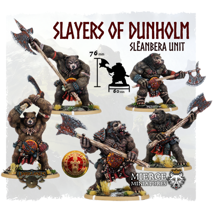 Slayers of Dunholm, Slēanbera Unit (5x warriors)