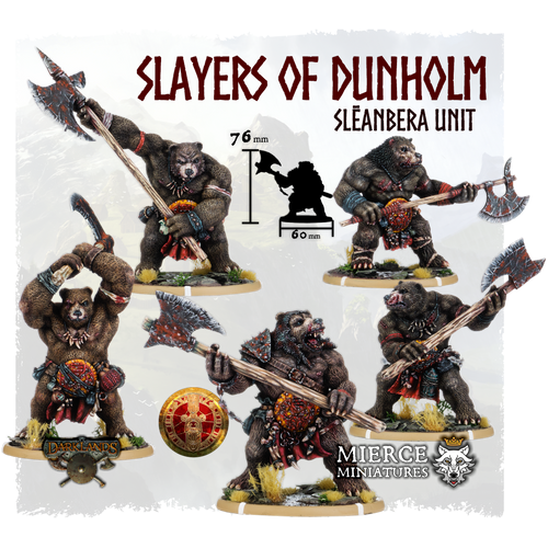 Slayers of Dunholm, Slēanbera Unit (5x warriors)