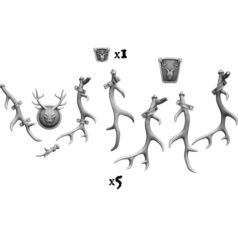 Duguth Ēored Dēra Pack (5x warriors)