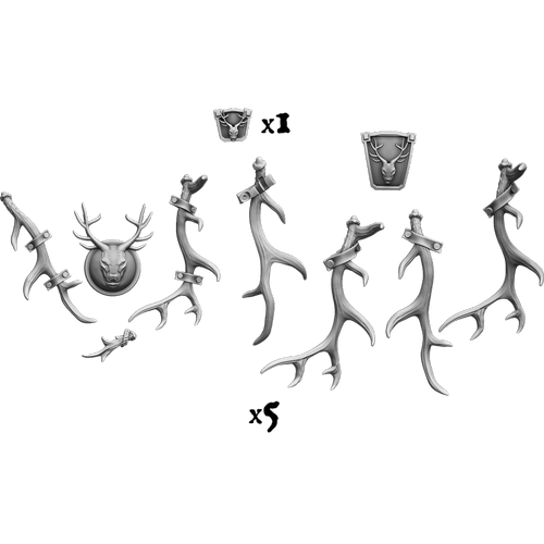 Duguth Ēored Dēra Pack (5x warriors)