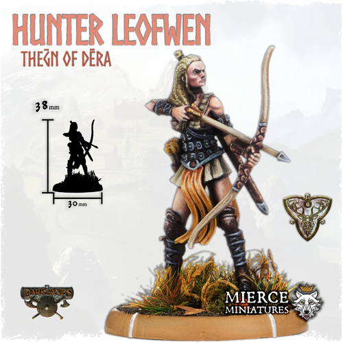 Hunter Leofwen, Theḡn of Dēra on Foot