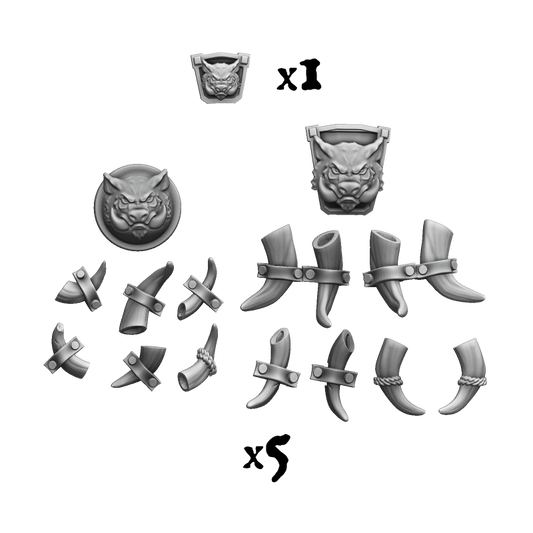 Duguth Ēored Eofora Pack (5x warriors)