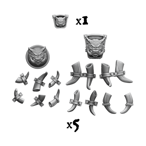 Duguth Ēored Eofora Pack (5x warriors)