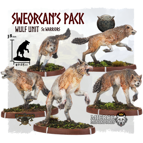 Sweorcan's Pack, Wulf Unit (5x warriors)
