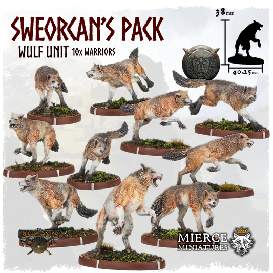 Sweorcan's Pack, Wulf Unit (10x warriors)