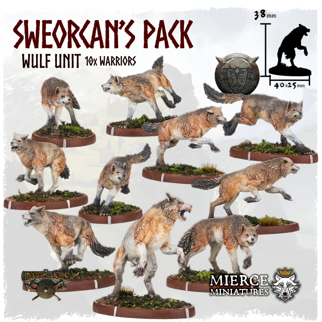 Sweorcan's Pack, Wulf Unit (10x warriors)
