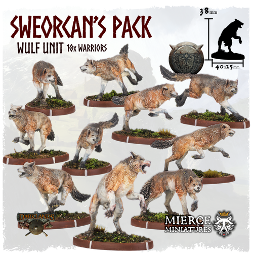 Sweorcan's Pack, Wulf Unit (10x warriors)