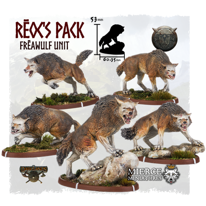 Rēoc's Pack, Frēawulf Unit (5x warriors)