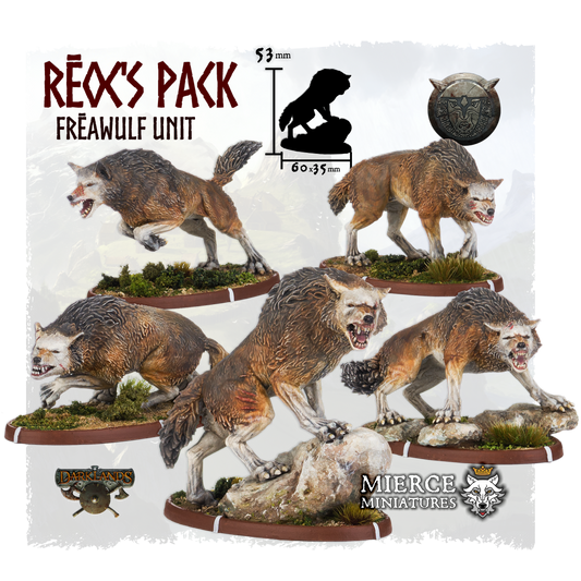 Rēoc's Pack, Frēawulf Unit (5x warriors)