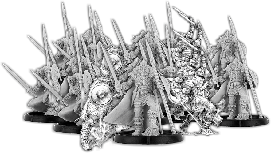 Wolfborn of Tamtun, Ḡesith Unit (20x warriors)