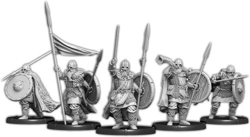 Veterans of Maunsfeld, Duguth Unit (5x warriors w cmd)