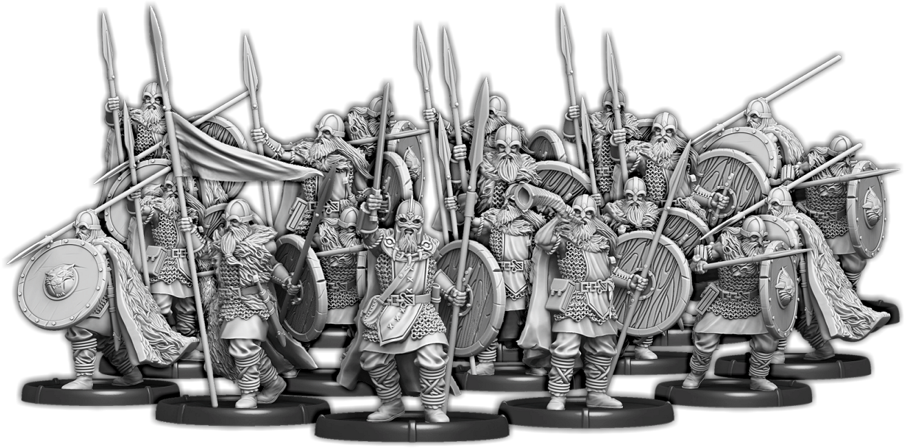 Veterans of Maunsfeld, Duguth Unit (20x warriors w cmd)
