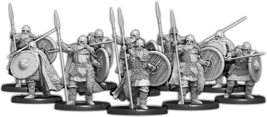 Veterans of Maunsfeld, Duguth Unit (10x warriors)