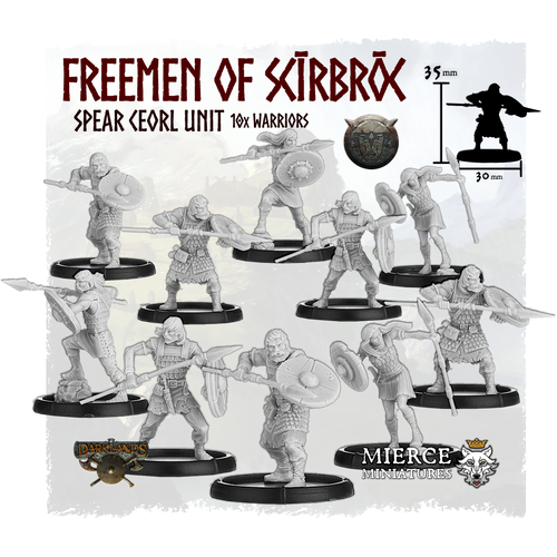 Freemen of Scīrbrōc, Ceorl Unit (10x warriors)