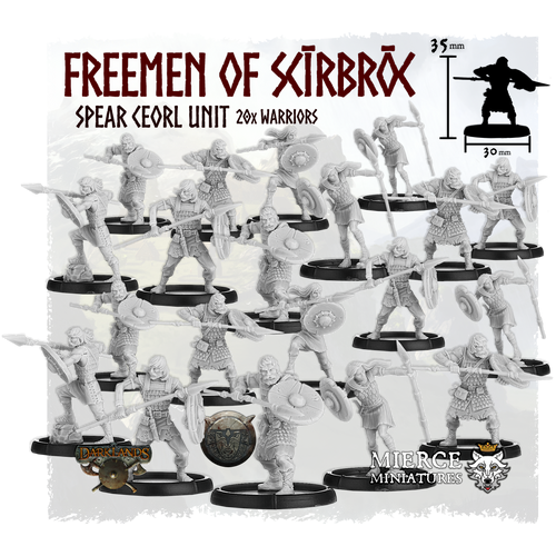 Freemen of Scīrbrōc, Ceorl Unit (20x warriors)