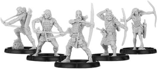 Bowmen of Scīrbrōc, Ceorl Bowman Unit (5x warriors w cmd)