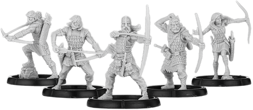 Bowmen of Scīrbrōc, Ceorl Bowman Unit (5x warriors w cmd)