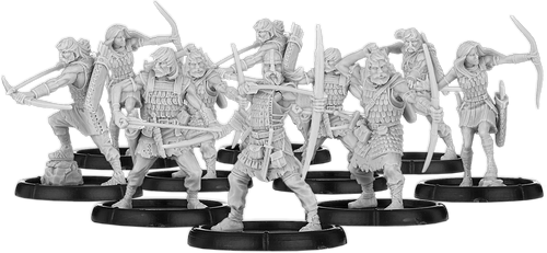 Bowmen of Scīrbrōc, Ceorl Bowman Unit (10x warriors w cmd)