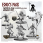 Eoric's Pack, Sweord and Claw Werwulf Unit (5x warriors w cmd)